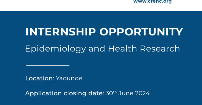 Internship opportunity at CRENC 2024